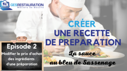 Créer une préparation - La sauce au bleu de Sassenage - Episode 2 /11 - VIDEO Créer une préparation - La sauce au bleu de Sassenage - Episode 2 /11 - VIDEO