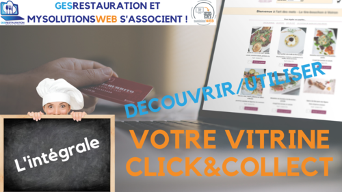 MysolutionsWEB - Découvrir, Utiliser votre vitrine Click and Collect - L'intégrale - VIDEO