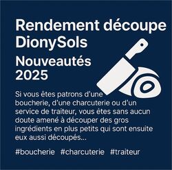 Rendement de découpe en boucherie : découvrez la V3 intelligente du module DionySols