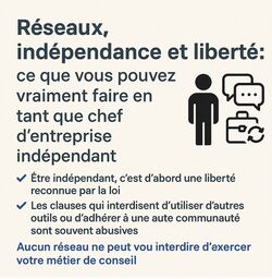 Réseaux, indépendance et liberté : ce que vous pouvez vraiment faire en tant que chef d'entreprise indépendant