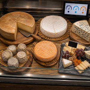 Rayon fromage à la coupe supermarché - Marge et pertes maîtrisées
