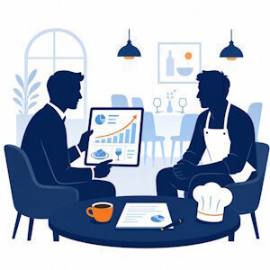Accompagner un restaurateur en pilotage de gestion