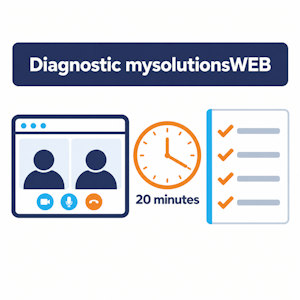 Diagnostic mysolutionsWEB - Sites internet métiers de bouche
